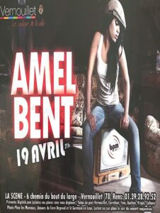 Affiche Amel Bent La Scène